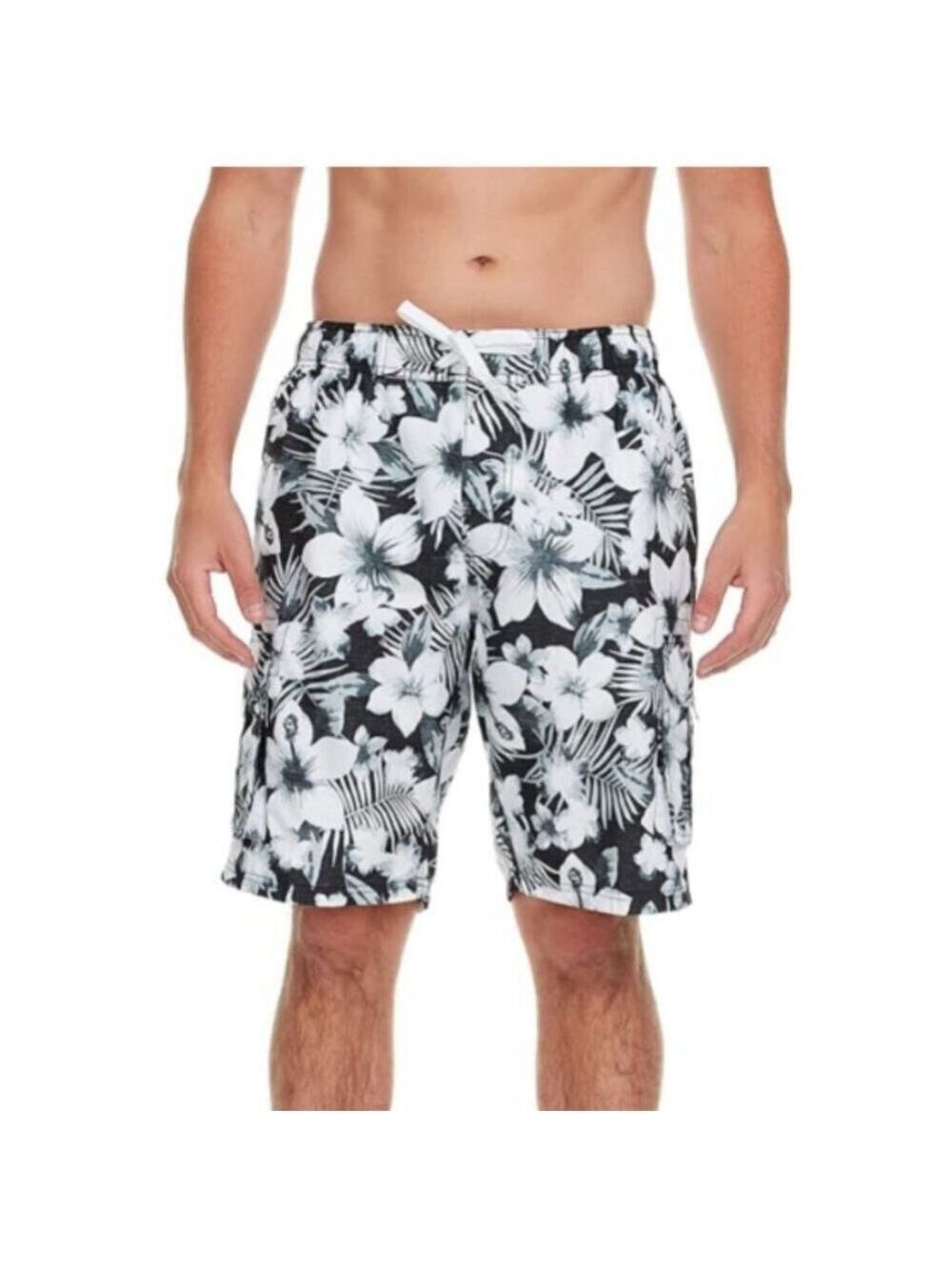 Kanu Surf Men's Infinite Swim Trunks  Dominica Black 5XL